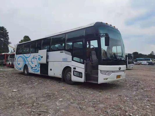 Используемый автобус ZK6122 49 Yutong усаживает стальными двигатель зада ручного привода WP.10 автобуса пассажира шасси используемый двойными дверями левый