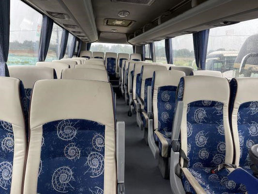 Используемый автобус XMQ6859 37 Kinglong усаживает стальное туристический автобус евро двигателя зада Yuchia двери шасси одиночное III используемый