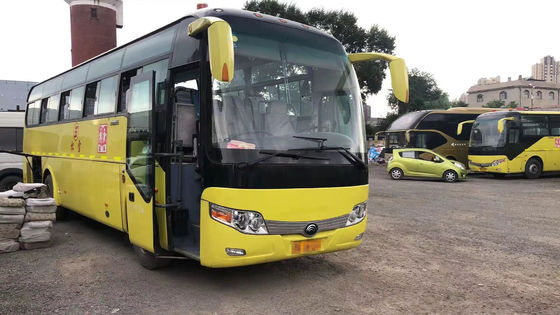 51 используемый местами автобус тренера Yutong ZK6107 используемый автобусом 2012 управление рулем LHD года 100km/H ОТСУТСТВИЕ аварии