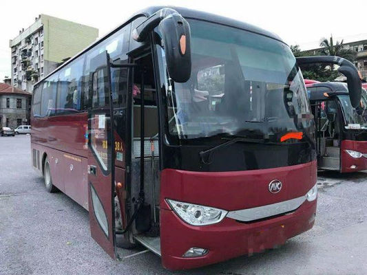 Автобус пассажира двигателя Yuchai шасси воздушной подушки мест туристического автобуса HFF6909 38 Ankai используемый брендом низким используемый километром для Африки