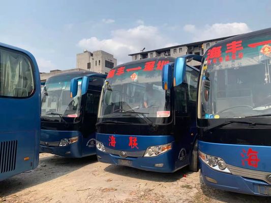 41 используемый местами автобус тренера Yutong ZK6107 используемый автобусом 2013 управление рулем LHD года 100km/H ОТСУТСТВИЕ аварии