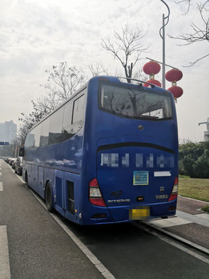 54 используемый местами автобус тренера использовал автобус Yutong ZK6127 двигатель дизеля 2016 год в хорошем состоянии