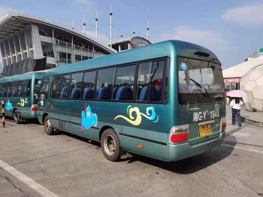 2015 автобус каботажного судна дракона года 26 используемый местами золотой, используемый мини автобус каботажного судна автобуса с двигателем Hino