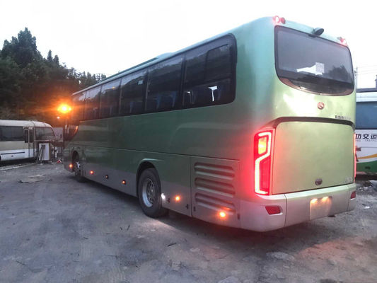 Двигатель зада шасси XMQ6113 Yuchai воздушной подушки мест автобуса 51 тренера автобуса Kinglong используемый двойными дверями