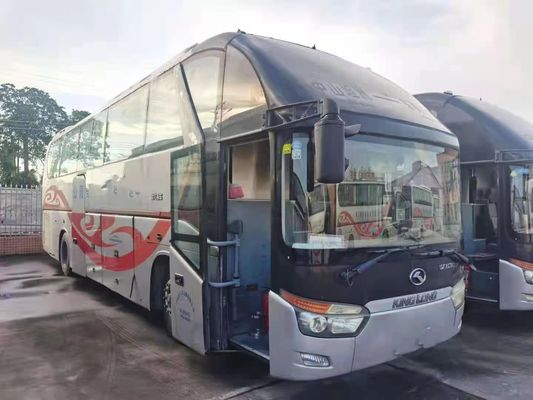 Используемое лобовое стекло мест автобуса 55 Kinglong двойное использовало шасси воздушной подушки километра туристического автобуса низкое