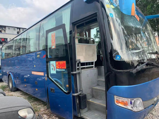Используемый автобус ZK6107 Yutong использовал двойные двери мест автобуса 41 пассажира используемые километр Chiassis автобуса тренера стальной низкий