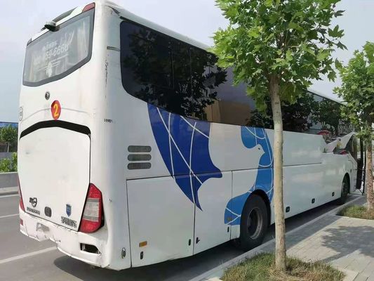 Используемое двери автобуса ZK6127 двигателя зада Weichai мест автобуса 55 Yutong шасси подержанной одиночной стальное