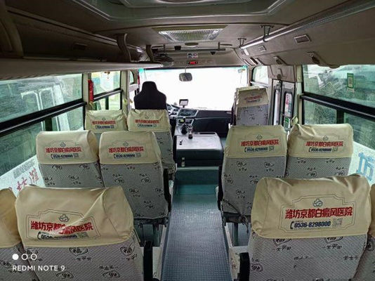 Используемые места автобуса 22 Dongfeng использовали мини двигатель 96kw автобуса EQ6660 Weichai хорошее состояние километра 2020 год низкое