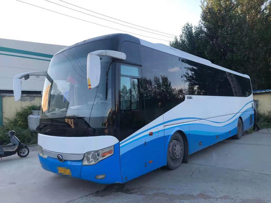 53 используемый местами автобус тренера Yutong ZK6127 используемый автобусом двигатель дизеля LHD 2008 мест года новый в хорошем состоянии