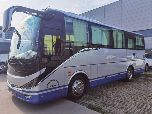 Автобус Китая подержанного бензинового двигателя тренера Yutong ZK6907 автобусов роскошного электрический с ТВ