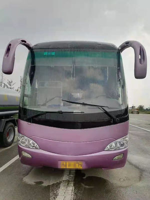 2009 автобус тренера Yutong года 53 используемый местами используемый автобусом используемый ZK6129HD с двигателем дизеля кондиционера