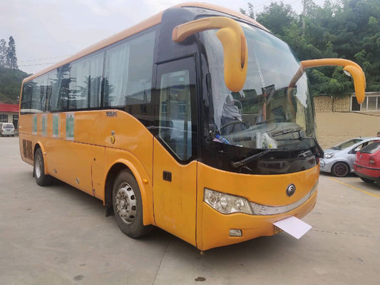 2011 автобус используемый автобусом тренера мест LHD используемый управлением рулем Yutong ZK6107 года 43 100km/H