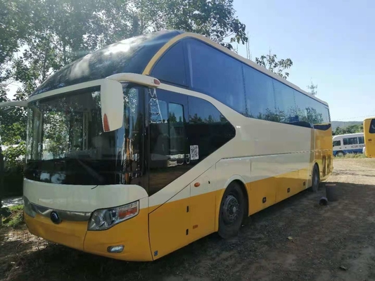 Желтое Yutong использовало двери поддержки места LHD автобуса ZK6122 61 отключения дизельные A/C 2