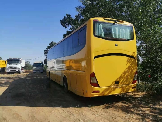 Желтое Yutong использовало двери поддержки места LHD автобуса ZK6122 61 отключения дизельные A/C 2