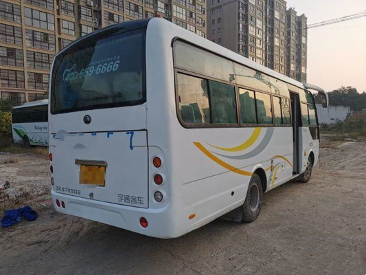 Минимальный автобус Prix автобуса ZK6729d Yutong 29 мест везет двигатель на автобусе торговых компаний изготовителя передний