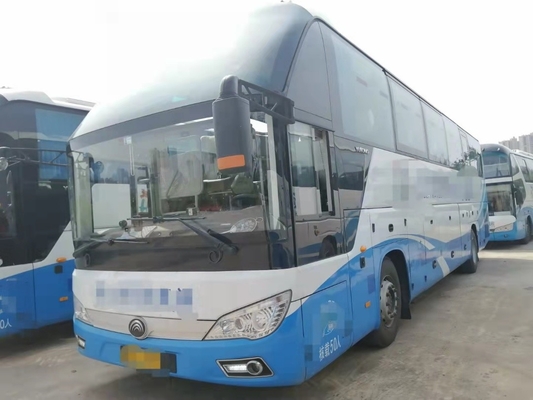 Используемый школьный автобус 50 Место Автобус De Транспортировать Публика тренера ZK6122 автобуса Yutong электрический