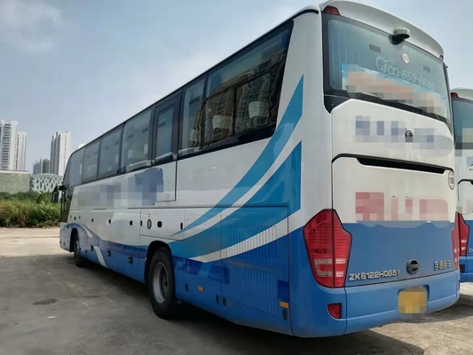 Используемый школьный автобус 50 Место Автобус De Транспортировать Публика тренера ZK6122 автобуса Yutong электрический
