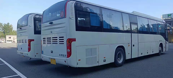 Более высокий автобус в тренере Танзании KLQ6129 Yutong длинном используемом везет 65 автобус на автобусе каботажного судна Тойота плана двигателя 2+3 фронта мест RHD