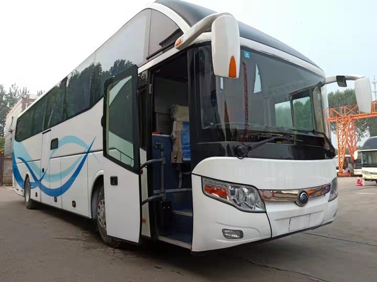 Автобусы мест автобуса 55 руки ZK6127 Kinglong дизеля автобуса Yutong 2-ые тренируют используемый задний двигатель