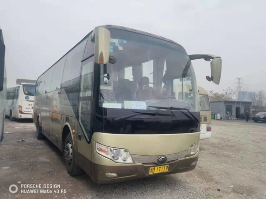 Используйте места автобуса ZK6110 51 Yutong 2013 автобус управления рулем года RHD используемый руководством дизельный для пассажира