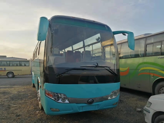 60 мест 2015 двигатель дизеля используемый годом автобуса Zk6110 Yutong использовали автобус тренера для регулярного пассажира пригородных поездов