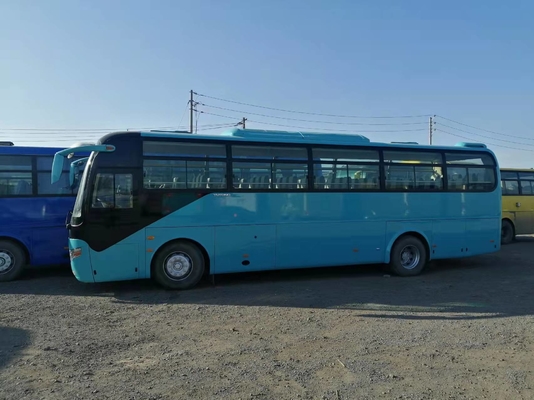 60 мест 2015 двигатель дизеля используемый годом автобуса Zk6110 Yutong использовали автобус тренера для регулярного пассажира пригородных поездов