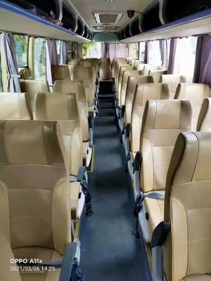 49 мест 2014 используемый годом автобус регулярного пассажира пригородных поездов Yutong Used Тренера Компании двойной двери автобуса Zk6110