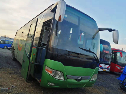 49 мест 2014 используемый годом автобус регулярного пассажира пригородных поездов Yutong Used Тренера Компании двойной двери автобуса Zk6110