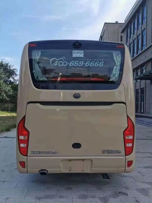 Автобус Yutong использовал двойные двери двигателя Yuchai туристического автобуса мест автобуса 50 пассажира ZK6116