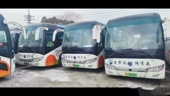 Места автобуса тренера 48seats электрического автобуса автобуса SLK6118 Shenlong тренера изготовленные на заказ роскошные