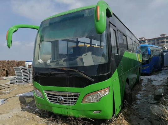 43 места 6932d использовали автобус тренера двигателя автобуса 9300mm Yutong подержанный передний