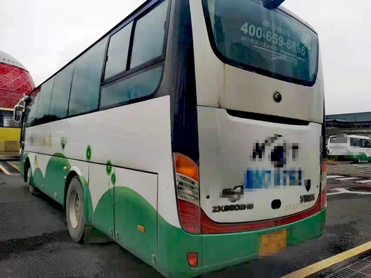 Мест автобуса 35 Yutong экскурсионного автобуса ZK6908 двигатель Yuchai автобуса каботажного судна ручного привода мини левый
