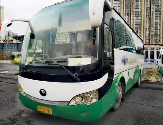 Мест автобуса 35 Yutong экскурсионного автобуса ZK6908 двигатель Yuchai автобуса каботажного судна ручного привода мини левый