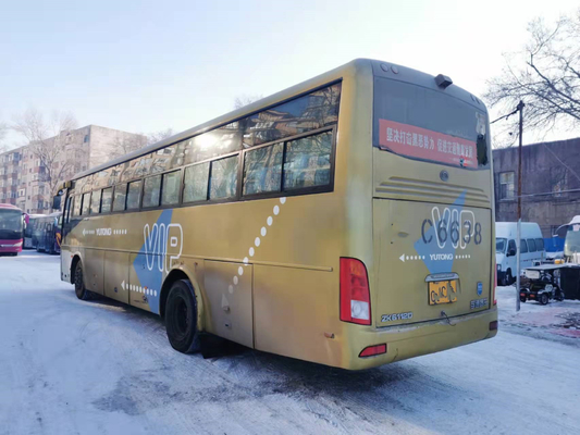 Передним используемый двигателем автобус пассажира шасси автобуса 53seats Yutong стальной с условием воздуха
