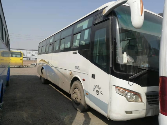 Тренер евро 4 использовал двигатель Yuchai автобуса пассажира автобуса 45seats Yutong подержанный
