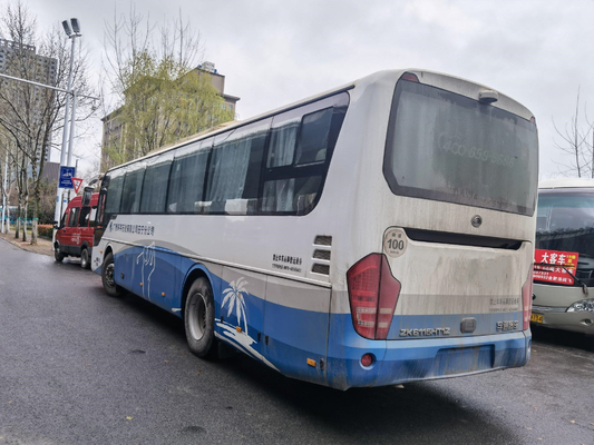 Подержанное ZK6115 Yutong везет пассажиров на автобусе города использовало дизельные общественные автобусы LHD