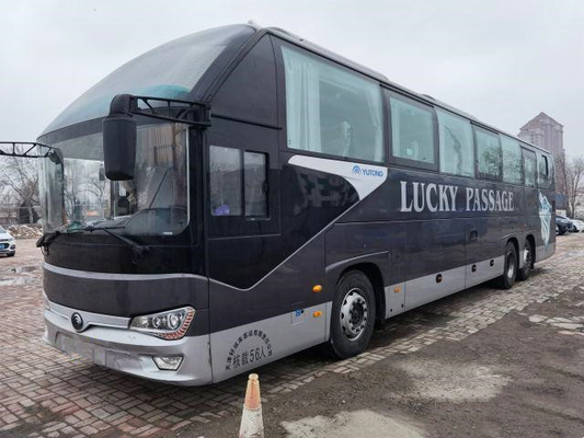 Используемый тренер роскошных автобусов Yutong LHD подержанный везет дизельные автобусы на автобусе туризма
