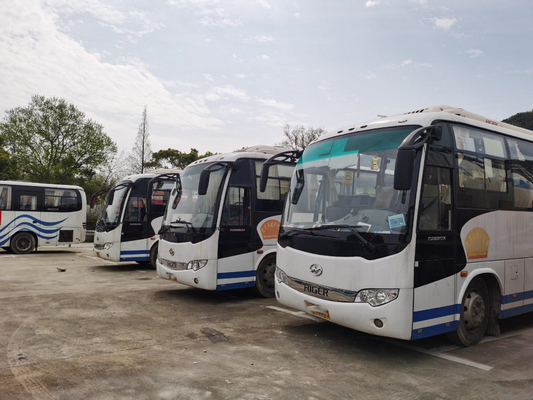 Автобусы пассажиров автобуса 35 более высокие используемые в автобусе Китая KLQ6856 Yuchai дизельном