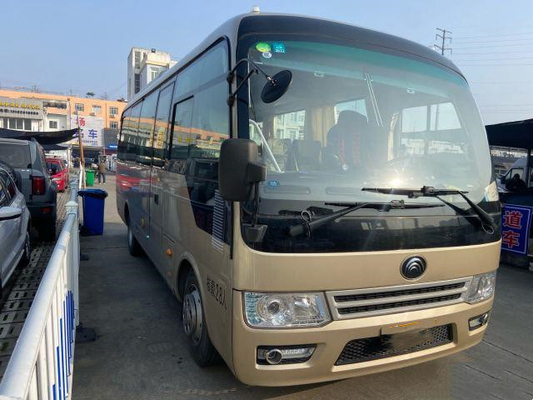 Подержанное Yutong ZK6728 везет используемый золотой двигатель на автобусе Yuchai цвета везет автобус на автобусе тренера 28 пассажиров в 2019 год