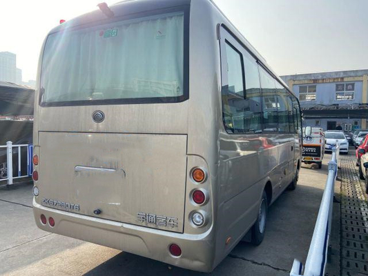 Подержанное Yutong ZK6728 везет используемый золотой двигатель на автобусе Yuchai цвета везет автобус на автобусе тренера 28 пассажиров в 2019 год