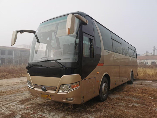 Используемый туристический автобус LHD/RHD шасси ZK6110 автобуса 49seats Yuchai 280hp Yutong стальной