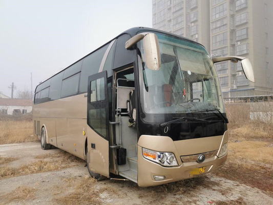 Используемый туристический автобус LHD/RHD шасси ZK6110 автобуса 49seats Yuchai 280hp Yutong стальной