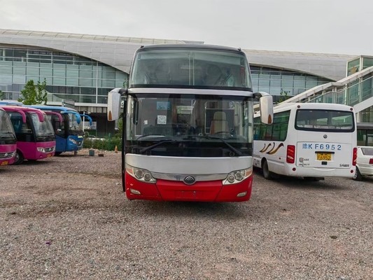 2015 автобус используемый местами Yutong года 45 ZK6127H использовал тренера с управлением рулем двигателя дизеля LHD